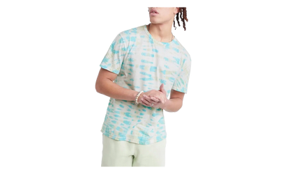 Lightweight T-Shirt "Wave Dye Portal Teal" T3139 586529AJGJ