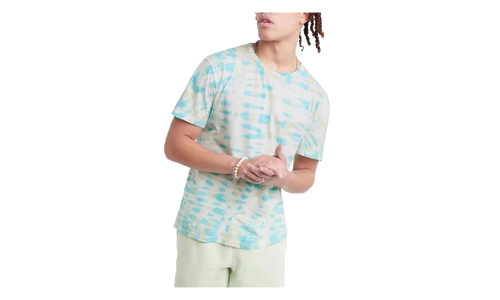Lightweight T-Shirt "Wave Dye Portal Teal" T3139 586529AJGJ