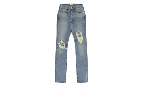 Distressed Skinny Jeans WMNS "Blue" RHDWJNS0003 BLU