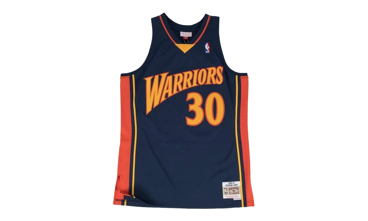 NBA Stephen Curry Swingman Road Jersey "2009 Golden State Warriors - Navy" SMJYGS18170 GSWNAVY09SCU