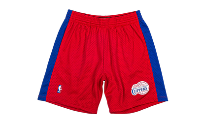 NBA Swingman Basketball Shorts "2000-01 Los Angeles Clippers - Red" LACSCAR00