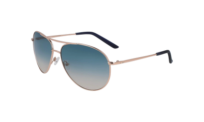 Chance Sunglasses "Rose Gold / Navy‑Rose Gradient" EV1217 643