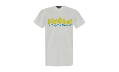 D2 Waving Logo Cool T-shirt "White" S71GD1252S23009100