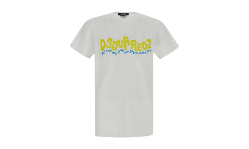 D2 Waving Logo Cool T-shirt "White" S71GD1252S23009100