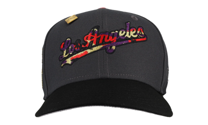 59FIFTY Los Angeles Dodgers 50th Anniversary Fitted Hat "Graphite / Grey" 123451297612