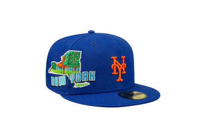 New York Mets Stateview 59FIFTY Fitted Cap "Blue" 60296527