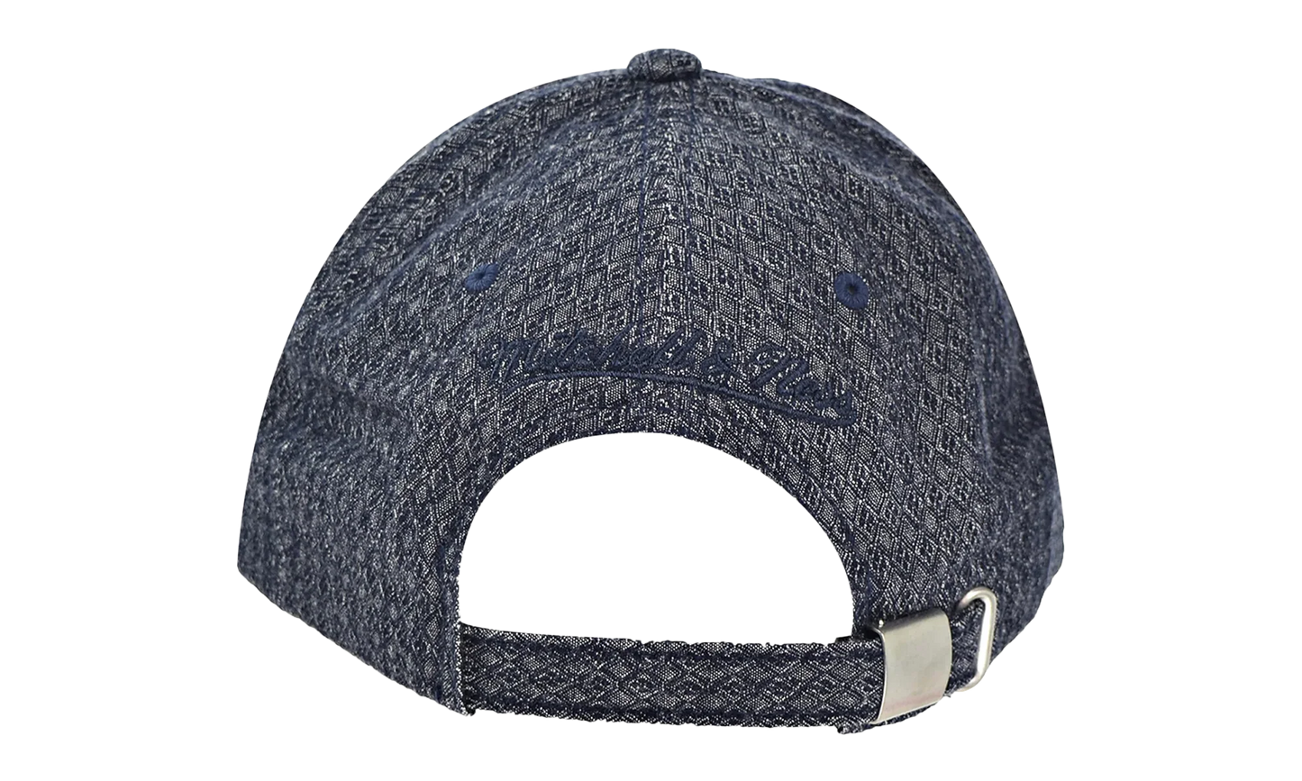 Denim Slouch Strapback Hat "Golden State Warriors - Grey" QA32Z 5WARRI