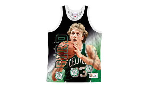 NBA Behind The Back Jersey "Boston Celtics Larry Bird" MSTKMI19002 BCEWHITLBI