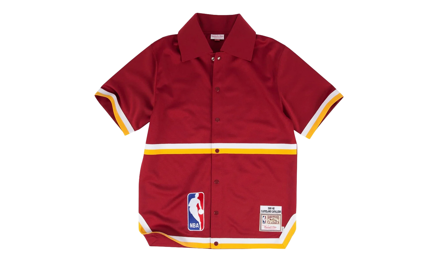 NBA Authentic Shooting Shirt "1981 Cleveland Cavaliers - Burgundy" 735732781CCA