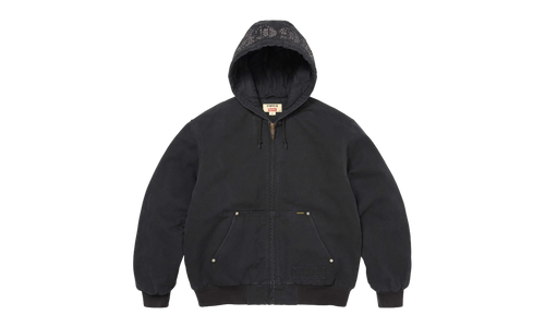 The Great China Wall Hooded Work Jacket "SS26 - Black" SU27511