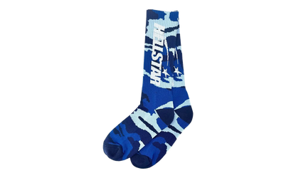 Logo Socks "Camo / Blue" HSR158
