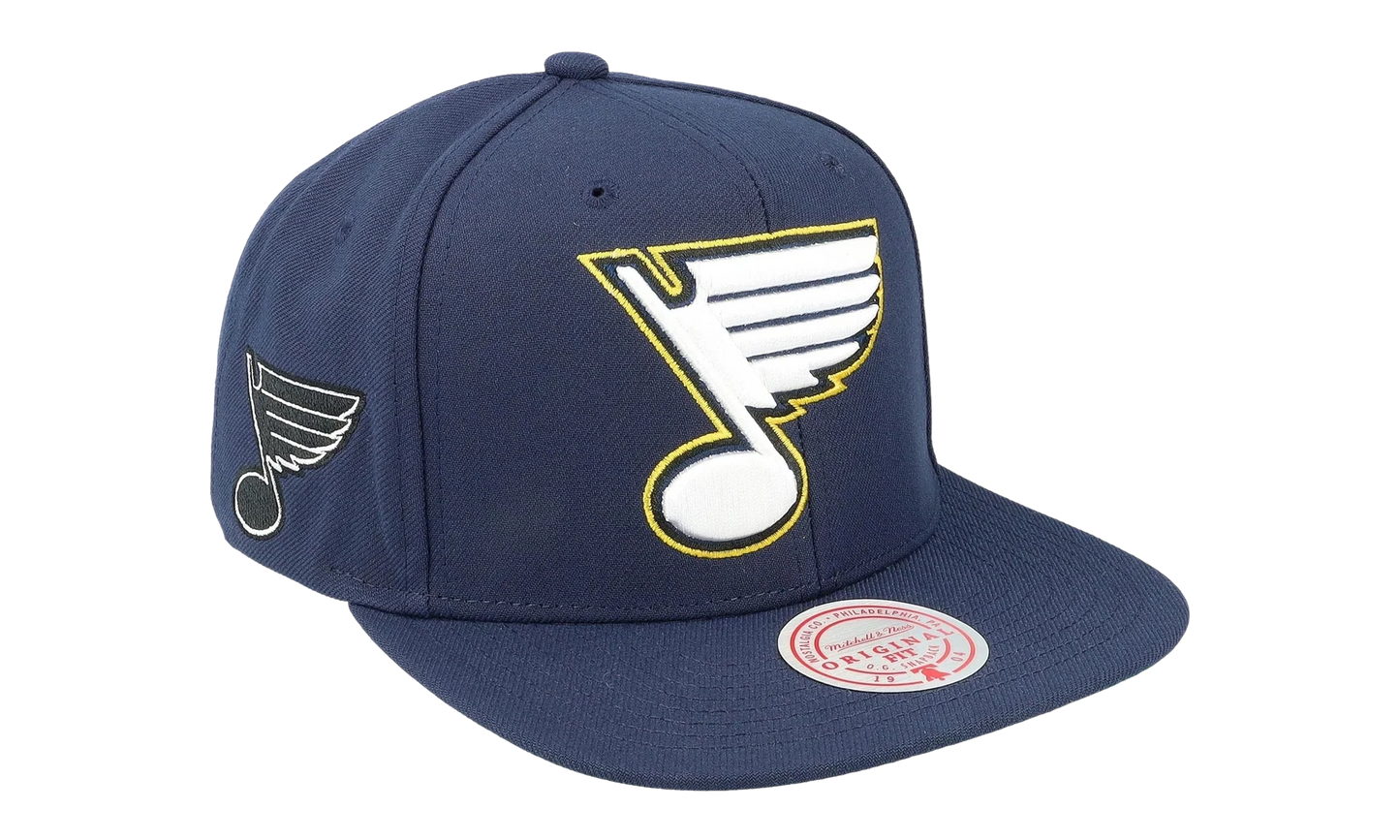 NHL Alternate Flip Snapback Cap "St. Louis Blues - Blue" 6HSSDX22015 SLUBLUE