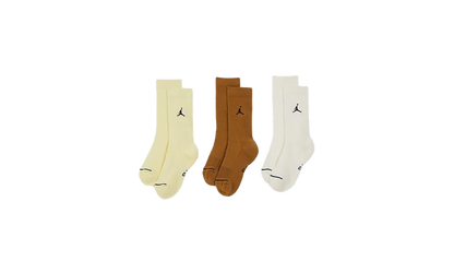 Air Jordan Everyday Crew Socks "Multicolor (3 Pairs)" DX9632 919