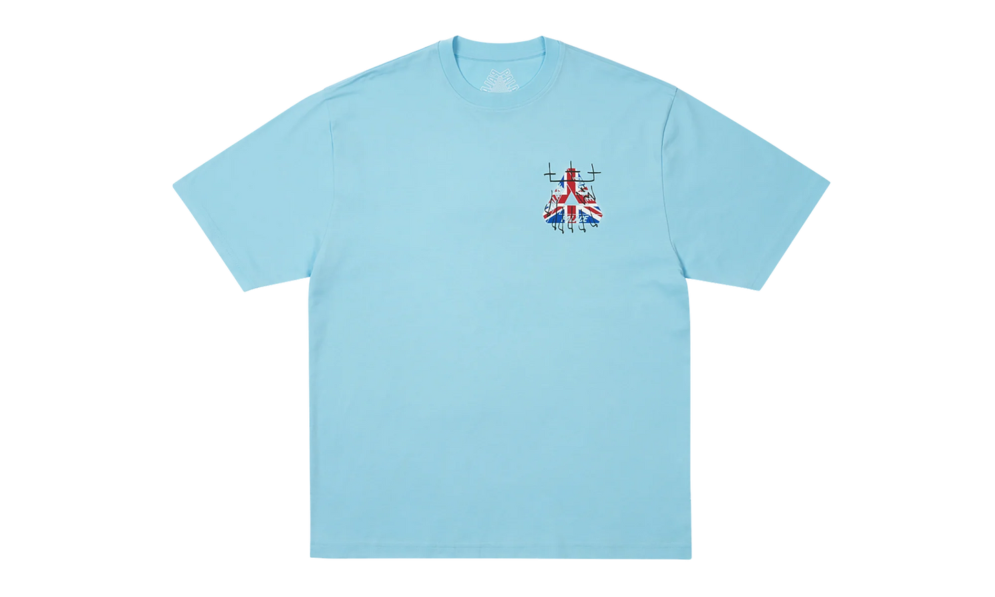 King Tri T-Shirt "Skyline Blue" p0126