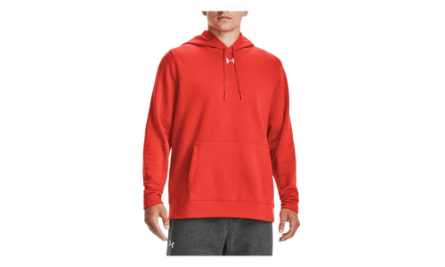 Hustle Fleece Hoodie "Dark Orange / White" 1300123 860