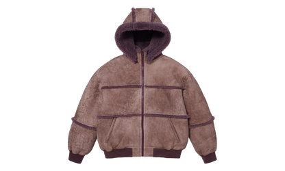 MM6 Maison Margiela Shearling Bomber Jacket "SS26 - Purple" SU27196