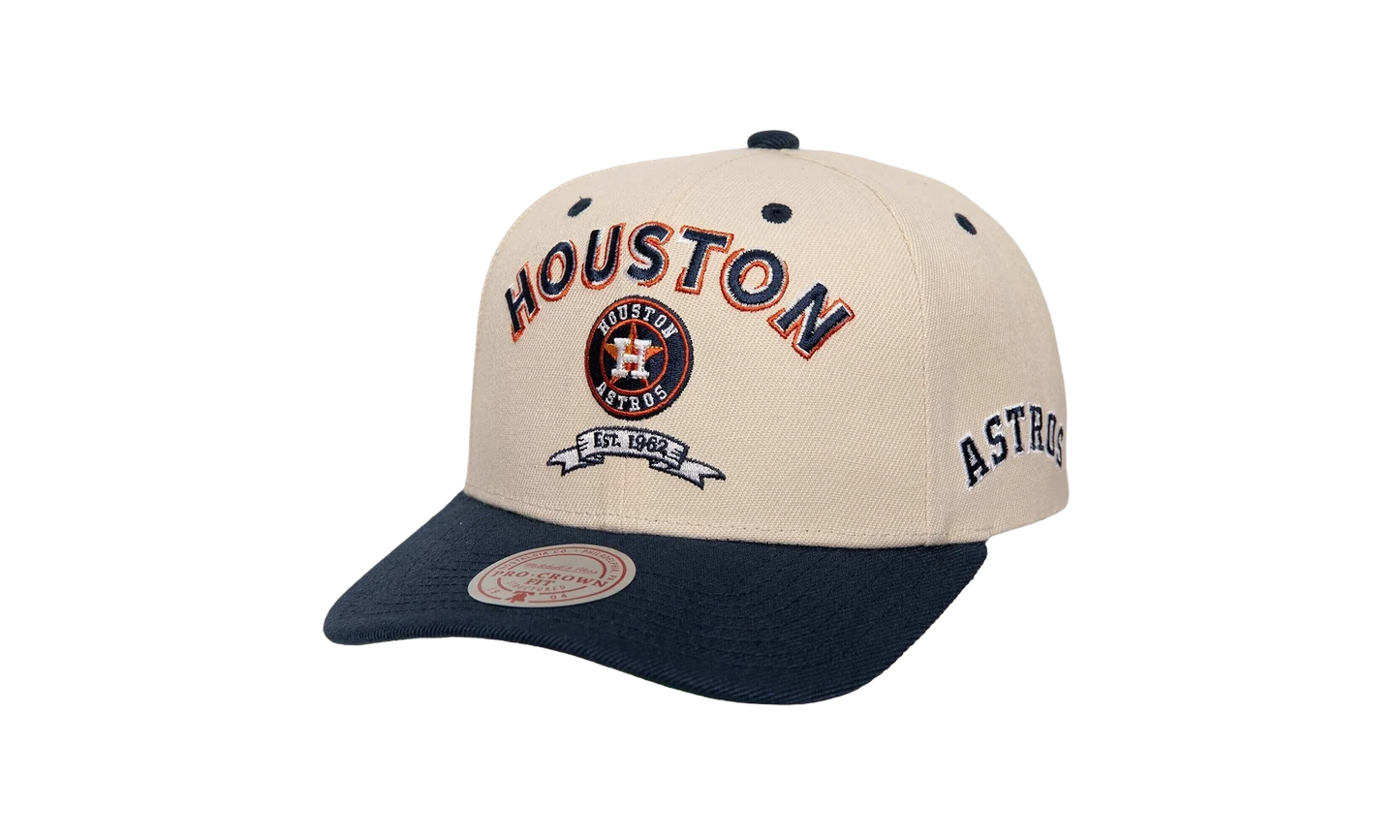 MLB Legacy Defined Pro Snapback Cap "Houston Astros - Oatmeal" HP9149 HASOTML