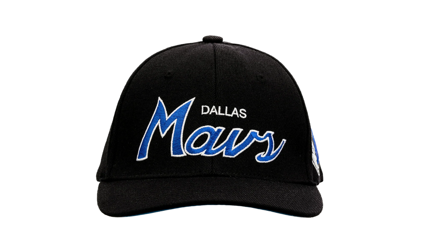 NBA Team Script 2.0 Stretch Snapback Cap "Dallas Mavericks - Black" HHSS3281 DMAYYPPPBLCK