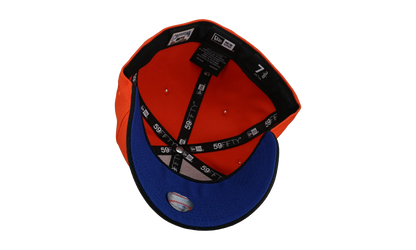 59FIFTY New York Mets 40th Anniversary Fitted Hat "Orange / Black / Gold" NE195