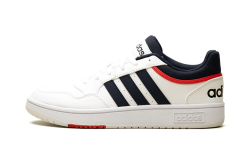 Hoops 3.0 Low Classic "Cloud White / Legend Ink / Vivid Red" GY5427