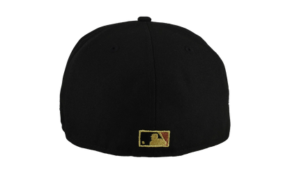 59FIFTY Los Angeles Dodgers 50th Anniversary Fitted Hat "Black / Gold / Copper - Trim" NE146