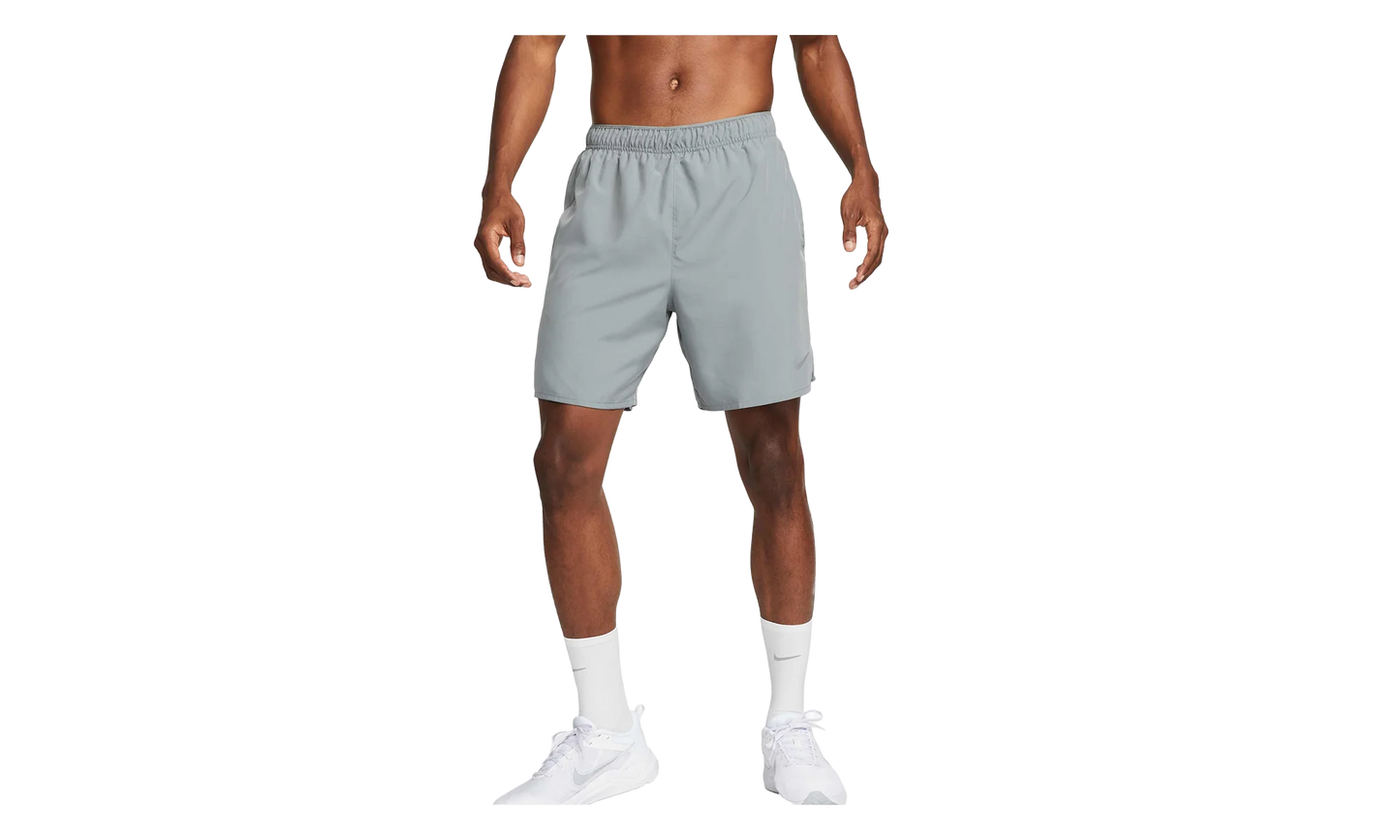 Challenger Dri-Fit 7" Brief-Lined Running Shorts "Smoke Grey / Black / Smoke Grey" DV9359 084