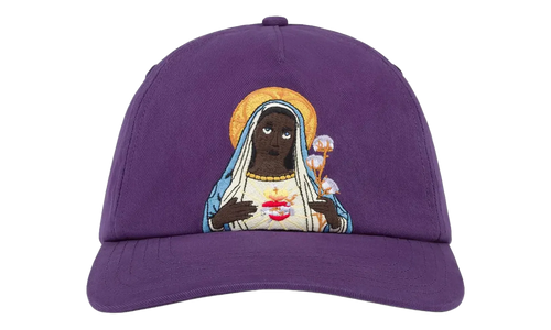Black Mary Cap "Purple" DT469