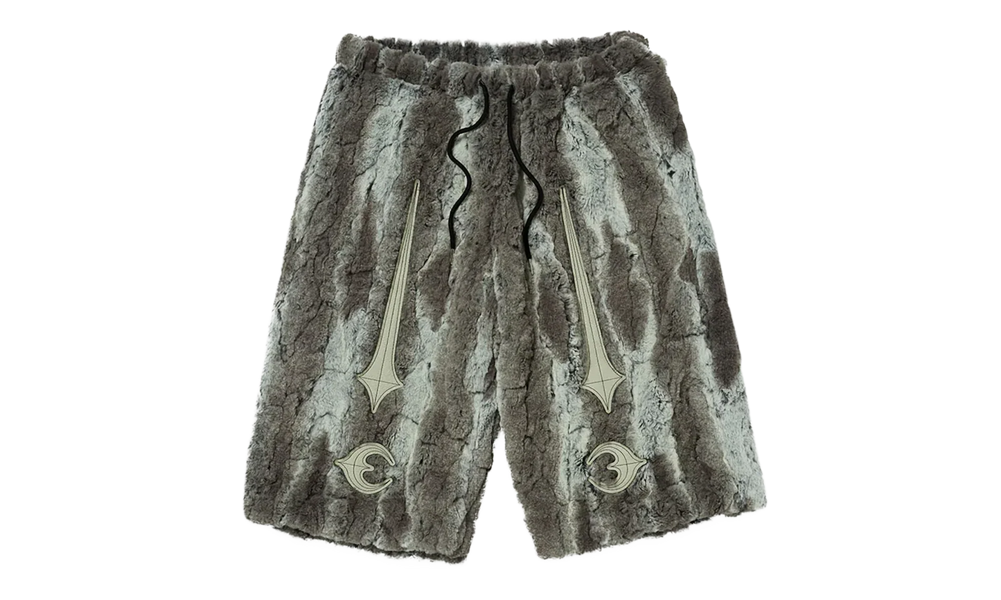 TC Bone Fur Shorts "Ivory" TC25PT2401