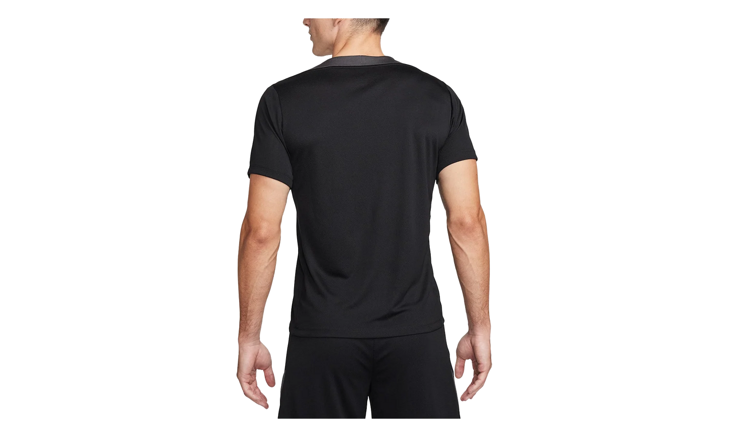 Strike Dri-Fit Short-Sleeve Soccer Top "Black / Black / Anthracite / White" FN2399 010