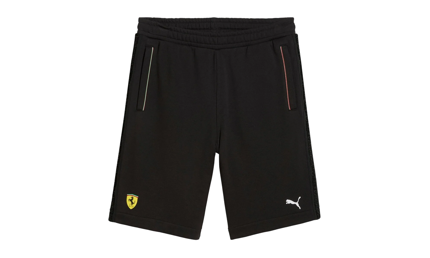 SCUDERIA FERRARI RACE SWEATSHORTS "Black" 630184 01