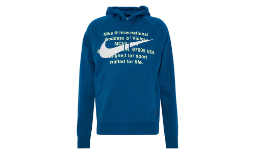 Swoosh French Terry Hoodie "Blue" CJ4863 499