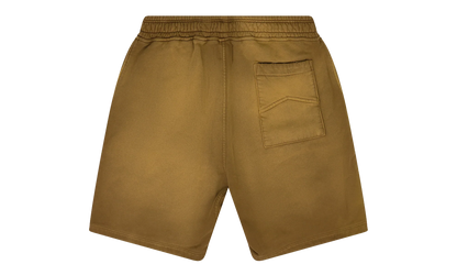 Embroidered Script Logo Sweatshorts "Camel" RHPF23SH051500003 CAML