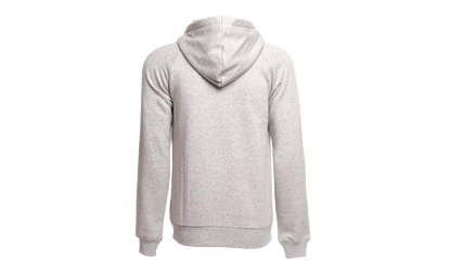 Originals Trefoil Pull Over Hoodie "Medium Grey Heather / White" AY6472