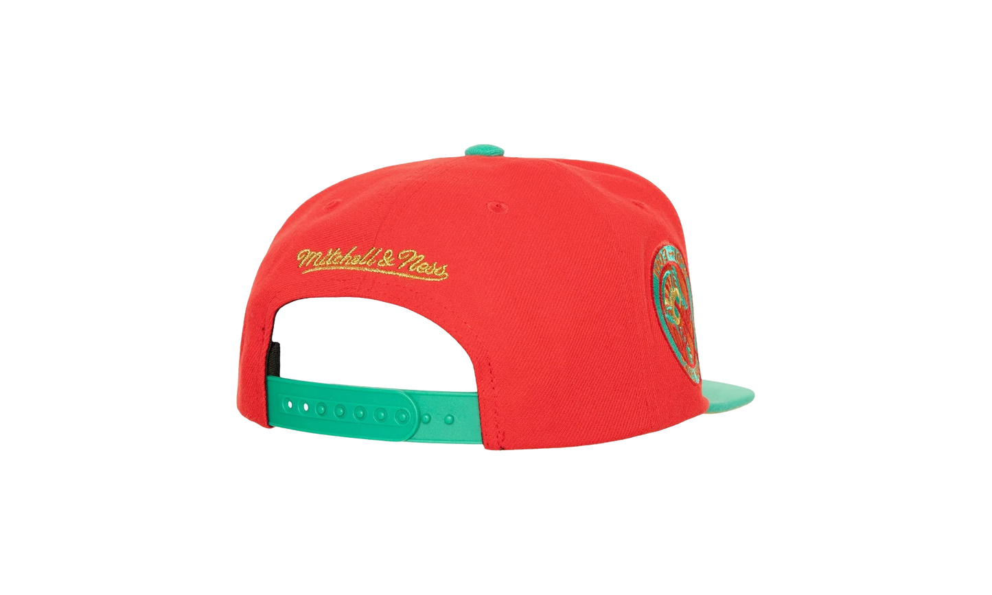MLB Cooperstown Mistletoe Snapback Cap "New York Yankees - Red" HHSS7236 NYYYYPPPRED1