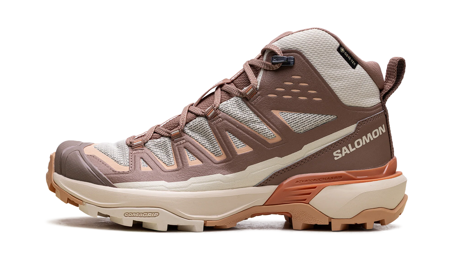 X Ultra 360 Edge Mid Gore-Tex WMNS "Shortbread / Raw Umber / Prairie Sunset" L4746270022