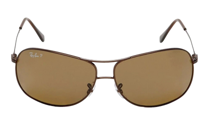 Aviator Polarized Sunglasses "Brown" RB3267-014-83_64