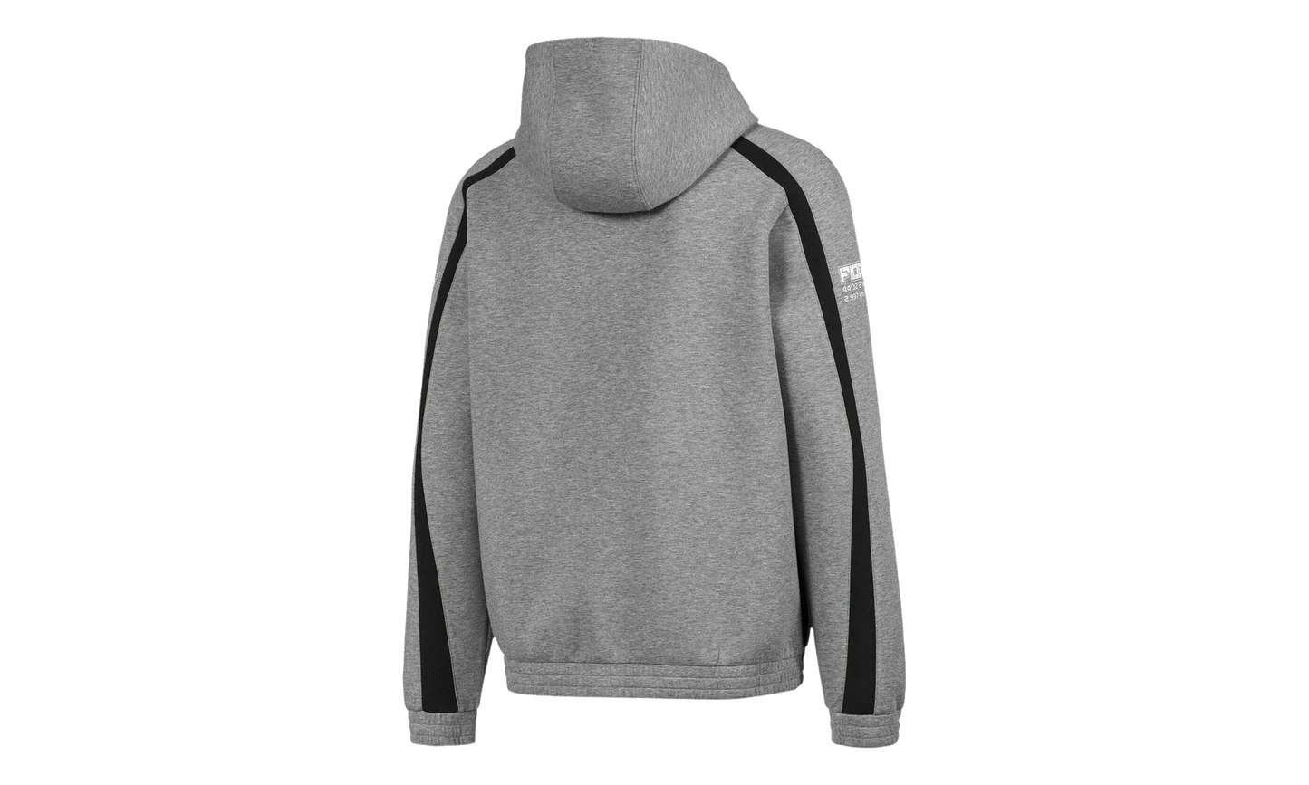 Scuderia Ferrari Hooded Sweat Jacket "Medium Gray Heather" 596145 03