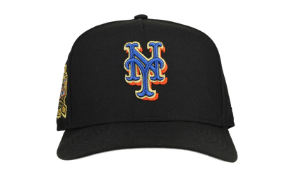 9FIFTY New York Mets 40th Anniversary A Frame Snapback Hat "Black" NE194