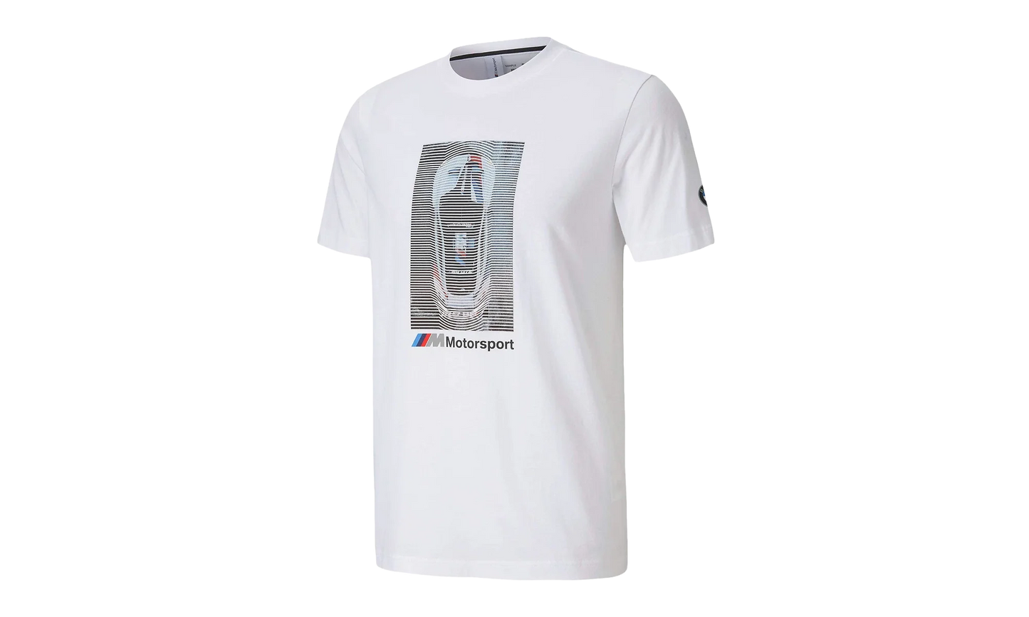 BMW Motorsport Graphic Tee "White" 598007 02