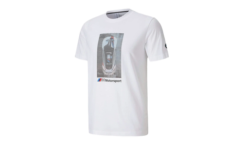 BMW Motorsport Graphic Tee "White" 598007 02