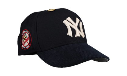 59FIFTY New York Yankees 50th Anniversary Fitted Hat "Black / Navy - Corduroy Visor" NE273