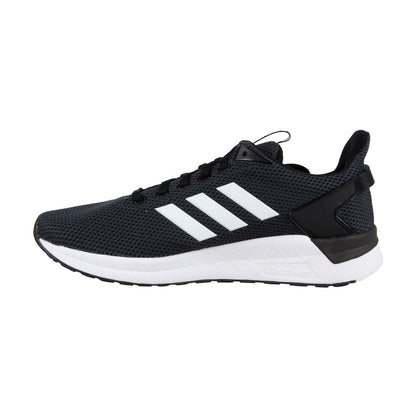 Questar Ride DB1346 Mens Black Mesh Lace Up Athletic Running Shoes