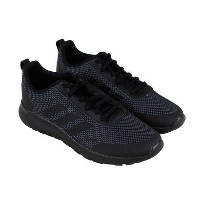 Argecy DB1455 Mens Black Canvas Lace Up Lifestyle Sneakers Shoes