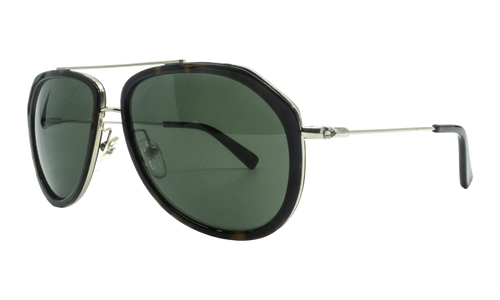 Oval Sunglasses "Havana/Silver" MCM613S-214