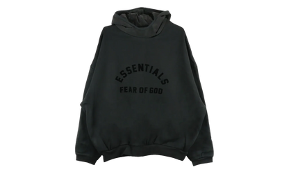 Nylon Fleece Hoodie "Jet Black" 202SP244314F
