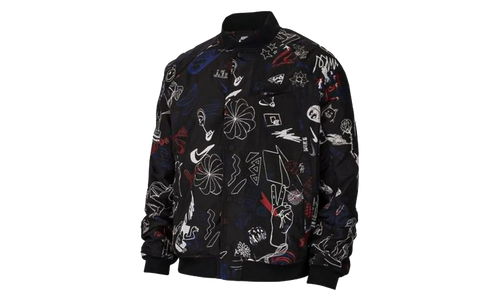 Sportswear NSW All Over Print Bomber Jacket "Black" CJ5042 010
