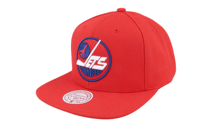 NHL Alternate Flip Snapback Cap "Winnipeg Jets - Red" 6HSSDX22015 WJERED1