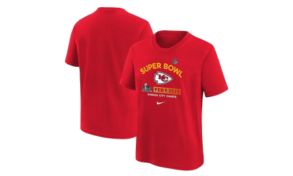 Chiefs Super Bowl Lix Authentic T-Shirt GS "Red" 9Z1B7NFPQER9CH
