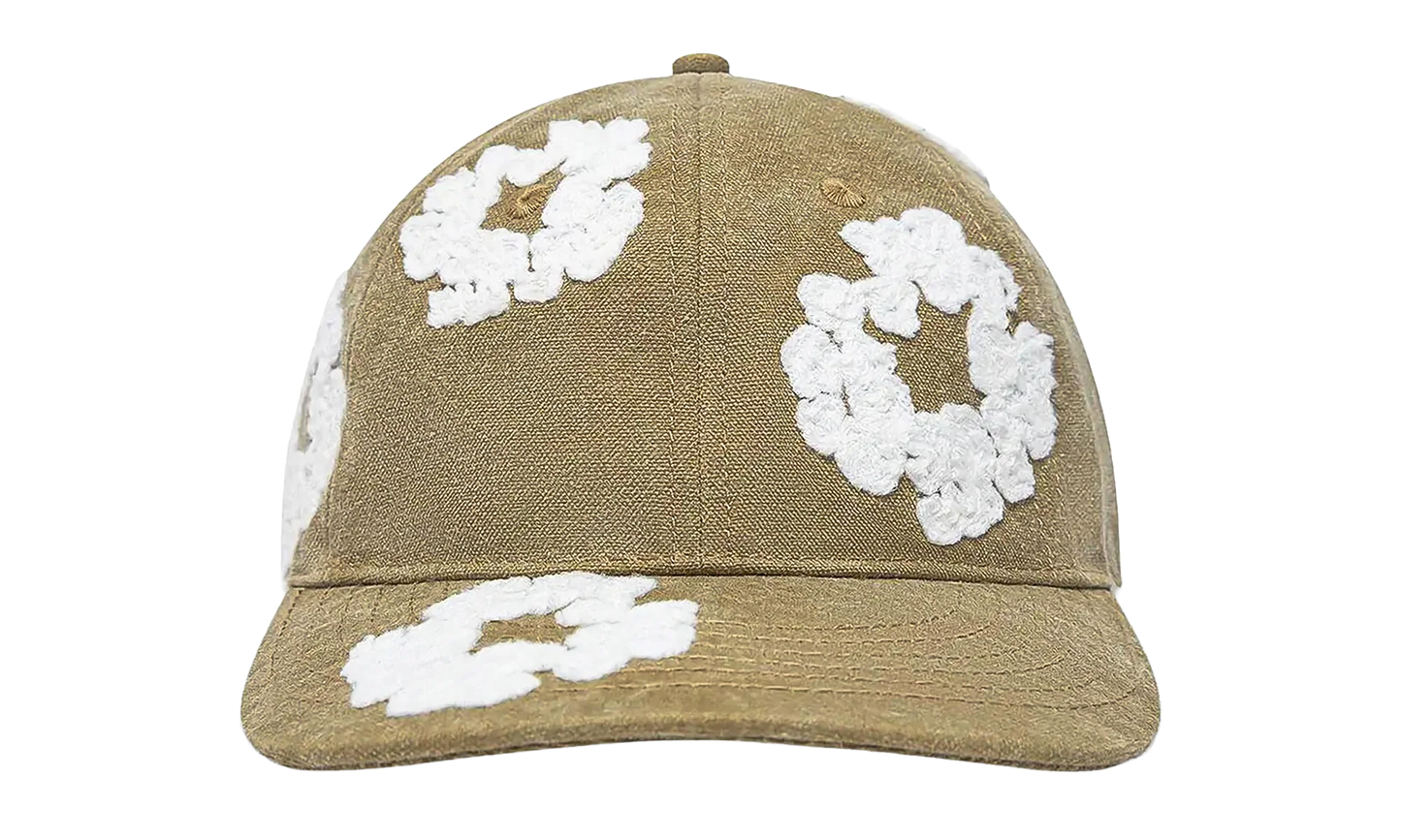 Cotton Wreath Dyed Cap "Beige" DT454