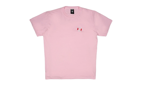 Fontaine Beach Short Sleeve T-Shirt "Pink" SMT184 1 PNK